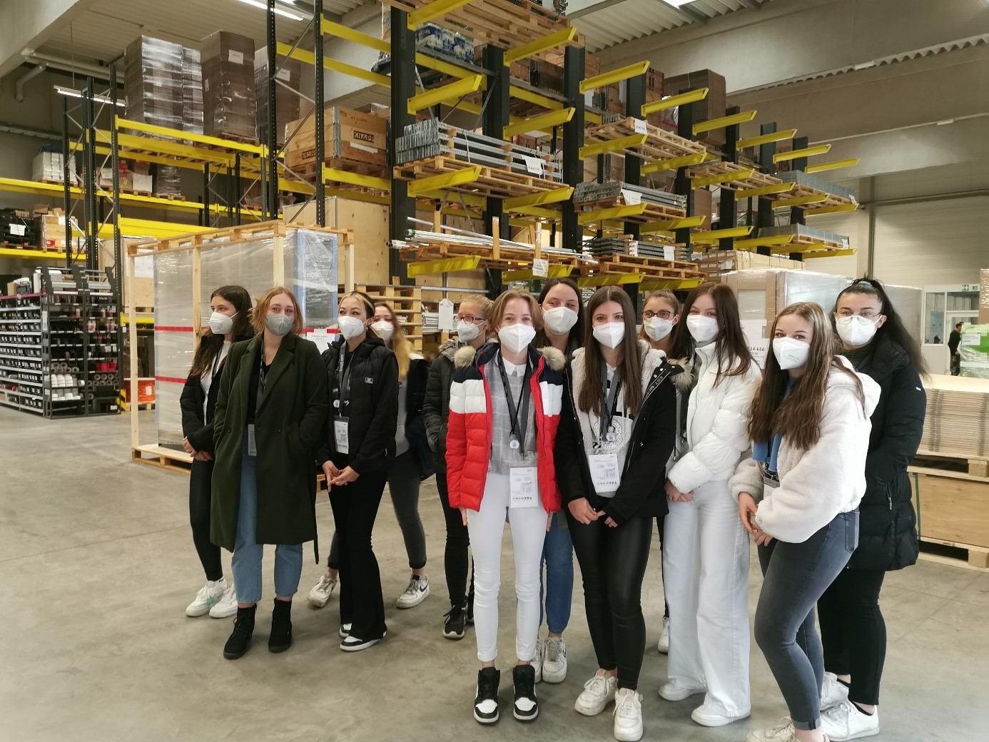 Betriebsbesichtigung bei Knapp